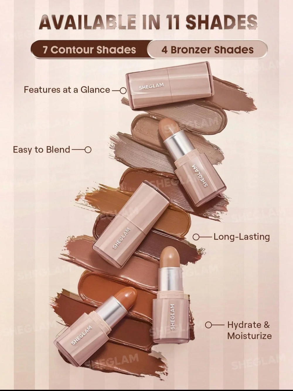 SheGlam Contour Stick